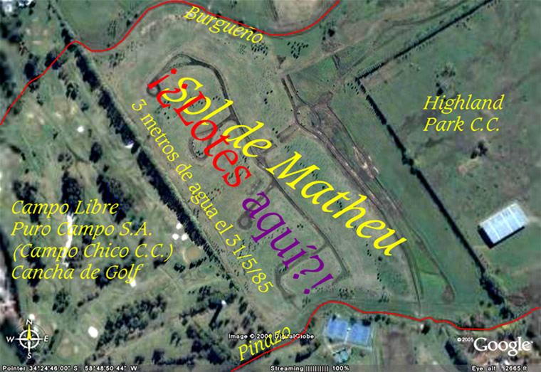 Sol de Matheu en medio del area mesopotamica